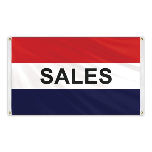 Sales Message Flag 3'x5' Banner Flag
